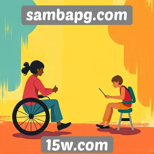 Acessibilidade e inclusão no site sambapg