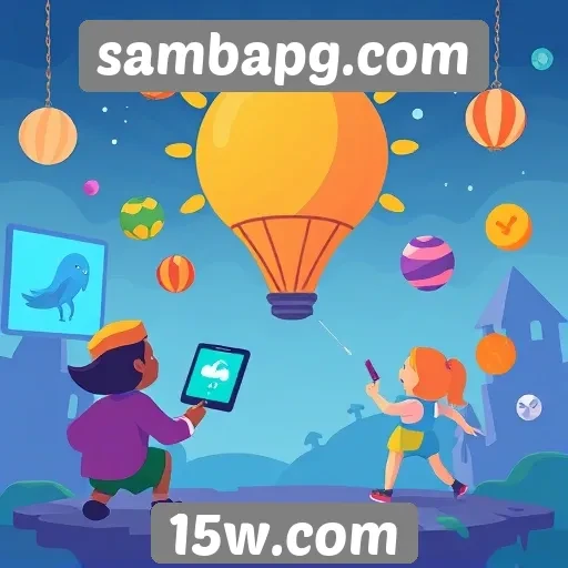 Recursos de entretenimento interativos em sambapg.com