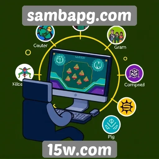 Exploração das funcionalidades da plataforma sambapg.com